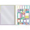 CADERNO 10 MATERIAS CAPA DURA 160 FOLHAS SHINE FORONI - REF. 6601 - PACOTE COM 4 UNIDADES