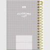 CADERNETA 96 FOLHAS ESPIRAL CAPA DURA FLUOR MIX FORONI - REF. 6262 - CAIXA COM 8 UNIDADES