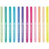 CANETA HIDROGRAFICA 12 CORES PASTEL TRIS - REF. 688176 - PACOTE COM 6 UNIDADES