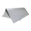 PLACA EVA 60X40 GLITER PRATA - REF. J04  - PACOTE COM 5 UNIDADES