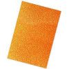 PLACA EVA 60X40 GLITER LARANJA - REF. J05 - CAIXA COM 5 UNIDADES