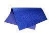 PLACA EVA 60X40 GLITER AZUL ROYAL  - REF. J11 - PACOTE COM 5 UNIDADES