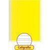CADERNO CALIGRAFIA CAPA DURA 48 FOLHAS BROCHURAO AMARELO - REF. 2118 - PACOTE COM 5 UNIDADES