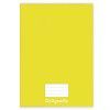 CADERNO CALIGRAFIA CAPA DURA 48 FOLHAS BROCHURAO AMARELO - REF. 2118 - PACOTE COM 5 UNIDADES
