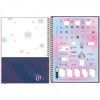 CADERNO 10 MATERIAS CAPA DURA 160 FOLHAS CAPRICHO TILIBRA - REF. 30846 - PACOTE COM 4 UNIDADES