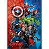 CADERNO BROCHURA 1/4 CAPA DURA 80 FOLHAS AVENGERS - REF. 308994 - PACOTE COM 5 UNIDADES