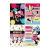 CADERNO BROCHURA 1/4 CAPA DURA 80 FOLHAS MINNIE - REF. 308871 - PACOTE COM 5 UNIDADES