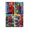 CADERNO BROCHURAO CAPA DURA 80 FOLHAS SPIDER MAN - REF. 30894 - PACOTE COM 5 UNIDADES