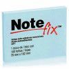 BLOCO ADESIVO ANOTACAO 76X102MM 100 FOLHAS AZUL PASTEL NOTEFIX  - 1 UNIDADE