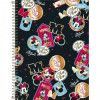 CADERNO 1 MATERIA CAPA DURA 80 FOLHAS MINNIE TILIBRA - REF. 30808 - PACOTE COM 4 UNIDADES