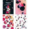 CADERNO BROCHURAO CAPA DURA 80 FOLHAS MINNIE - REF. 30886 - PACOTE COM 5 UNIDADES