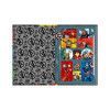 CADERNO BROCHURAO CAPA DURA 80 FOLHAS AVENGERS - REF. 308986 - PACOTE COM 5 UNIDADES