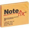 BLOCO ADESIVO ANOTACAO 76X102MM 100 FOLHAS LARANJA NOTEFIX  - REF. 4116081 - 1 UNIDADE