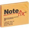BLOCO ADESIVO ANOTACAO 76X102MM 100 FOLHAS LARANJA NOTEFIX  - REF. 4116081 - 1 UNIDADE