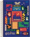CADERNO 15 MATERIAS CAPA DURA 300FL HARRY POTTER JANDAIA - REF. 63602 - PACOTE COM 2 UNIDADES