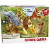 QUEBRA CABECA FRIENDS 60 PECAS PAIS E FILHOS - REF. 2971 - 1 UNIDADE