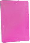 PASTA ABA ELASTICA PLASTICA 55MM SOFT ROSA DAC - REF. 505RS - CAIXA COM 10 UNIDADES
