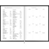 AGENDA COSTURADA NAPOLI PRETO M7 TILIBRA 2026 - REF. 312207 - PACOTE COM 4 UNIDADES