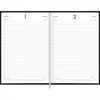 AGENDA COSTURADA NAPOLI PRETO M7 TILIBRA 2025 - REF. 312207 - PACOTE COM 4 UNIDADES