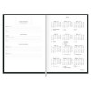 AGENDA COSTURADA NAPOLI PRETO M7 TILIBRA 2026 - REF. 312207 - PACOTE COM 4 UNIDADES
