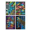 CADERNO BROCHURA 1/4 CAPA DURA 80 FOLHAS RAPTOR TILIBRA - REF. 30957 - PACOTE COM 5 UNIDADES