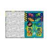 CADERNO BROCHURA 1/4 CAPA DURA 80 FOLHAS RAPTOR TILIBRA - REF. 30957 - PACOTE COM 5 UNIDADES