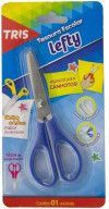 TESOURA 13CM ESCOLAR LEFTY PARA CANHOTO TRIS - REF. 619972 - 1 UNIDADE