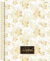 PLANNER ESPIRAL PERMANENTE HAPPEN SAO DOMINGOS - REF. 135005 - PACOTE COM 4 UNIDADES SORTIDAS