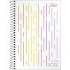CADERNO ESPIRAL CAPA DURA 1/4 80 FOLHAS NEON KORI TILIBRA - REF. 30277 - PACOTE COM 4 UNIDADES