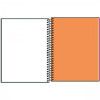 CADERNO 1 MATERIA 80 FOLHAS COLEGE NEON KORI TILIBRA - REF. 31025 - PACOTE COM 4 UNIDADES