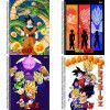 CADERNO 1 MATERIA CAPA DURA 80 FOLHAS DRAGON BALL SAO DOMINGOS - REF. 233171 - PACOTE COM 4 UNIDADES