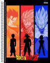 CADERNO 1 MATERIA CAPA DURA 80 FOLHAS DRAGON BALL SAO DOMINGOS - REF. 233171 - PACOTE COM 4 UNIDADES
