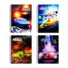CADERNO 1 MATERIA CAPA DURA 80 FOLHAS SILVER TUNING - REF. 233076 - PACOTE COM 4 UNIDADES