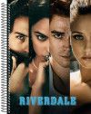 CADERNO 1 MATERIAS CAPA DURA 80 FOLHAS RIVERDALE SAO DOMINGOS - REF. 233183 - PACOTE COM 4 UNIDADES