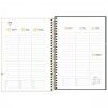 PLANNER ESPIRAL WEST VILLAGE M5 TILIBRA 2025 - REF. 174955 - PACOTE COM 5 UNIDADES