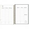 PLANNER ESPIRAL WEST VILLAGE M5 TILIBRA 2025 - REF. 174955 - PACOTE COM 5 UNIDADES