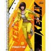 CADERNO 1 MATERIA CAPA DURA 80 FOLHAS FREE FIRE TILIBRA - REF. 31960 - PACOTE COM 4 UNIDADES
