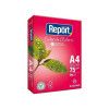 PAPEL SULFITE A4 75G COLOR ROSA REPORT - CAIXA COM 5 PACOTES