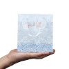 SACOLA DE PRESENTE PLASTICO 13X14CM P GOOD LUCK - REF. 3396 - PACOTE COM 12 UNIDADES