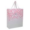 SACOLA PRESENTE PLASTICA 26X31CM G FLOWER - REF. 3394 - PACOTE COM 12 UNIDADE
