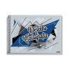 CADERNO CARTOGRAFIA CAPA FLEXIVEL 48 FOLHAS CREDEAL - REF. 104552 - PACOTE COM 10 UNIDADES
