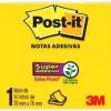BLOCO ADESIVO ANOTACAO 76X 76MM 90 FOLHAS REFIL ESTILO AMARELO SOL  - 1 UNIDADE