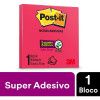 BLOCO ADESIVO ANOTACAO 76X 76MM 90 FOLHAS 3M - REF. ROSA POPPY - 1 UNIDADE