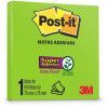 BLOCO ADESIVO ANOTACAO 76X 76MM 90 FOLHAS 3M - REF. VERDE LIMEADE - 1 UNIDADE