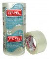 FITA EMPACOTAMENTO 45 MM X 100 M TRANSPARENTE FIT PEL - REF. 10303601 - CAIXA MASTER COM 15 PACOTES