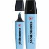PINCEL MARCA TEXTO PASTEL BOSS STABILO - REF. 70/112 - CAIXA COM 10 UNIDADES