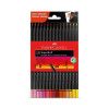 LAPIS 15 CORES SUPERSOFT CORES QUENTES FABER-CASTELL - REF. 120715SOFTCQ - PACOTE COM 12 UNIDADES