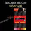 LAPIS 15 CORES SUPERSOFT CORES QUENTES FABER-CASTELL - REF. 120715SOFTCQ - PACOTE COM 12 UNIDADES