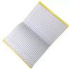 CADERNO BROCHURA 1/4 CAPA DURA 96 FOLHAS AMARELO STIFF JANDAIA - REF. 00053 AM - PACOTE COM 5 UNIDADES