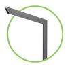 QUADRO BRANCO 120CM X 90CM ALUMINIO POP MAGNETICO - REF. 1095 - 1 UNIDADE